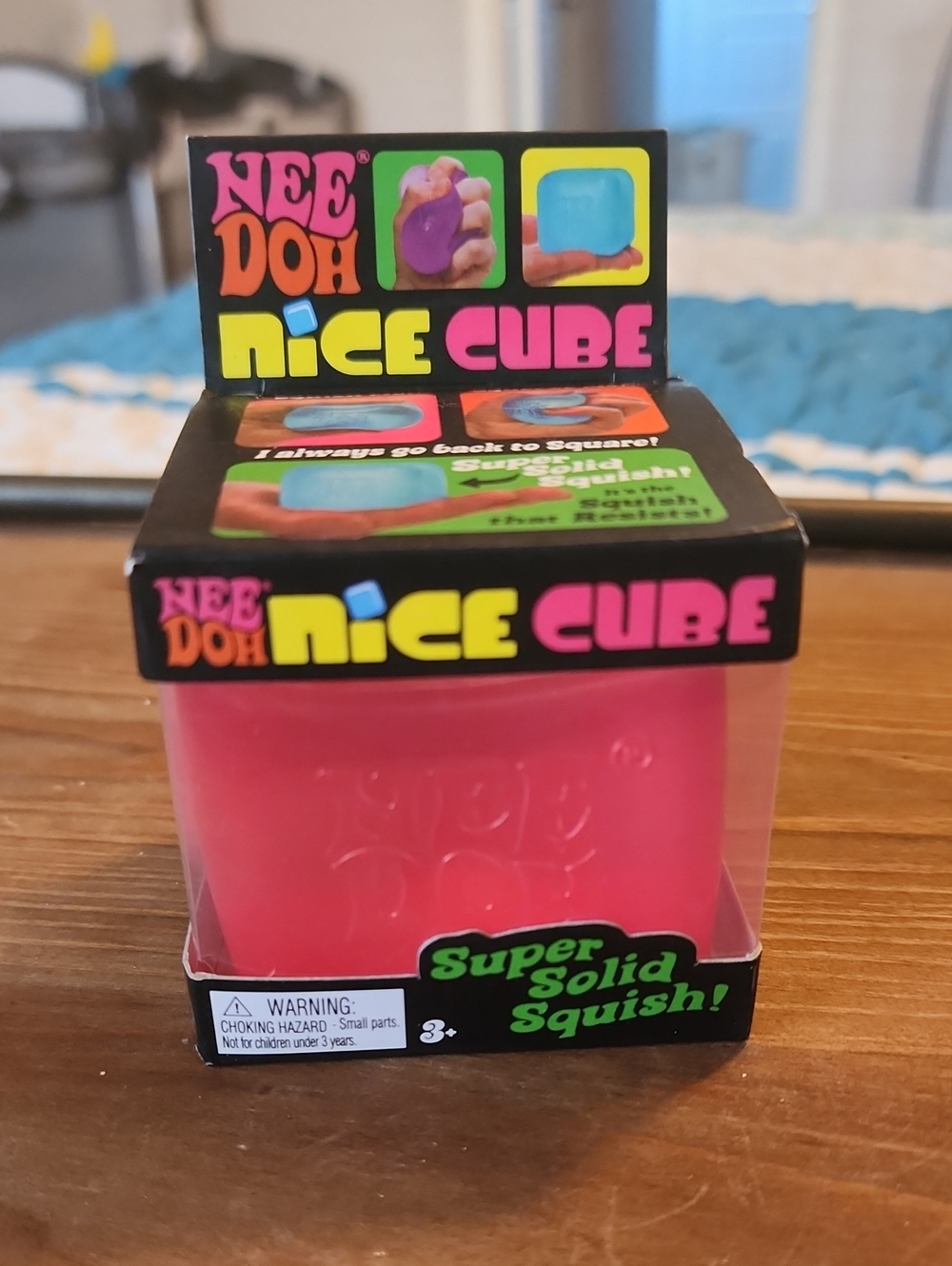 NWT Nee Doh Nice Cube- Pink